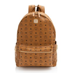 MCM Visetos Side Studs Stark Large Backpack