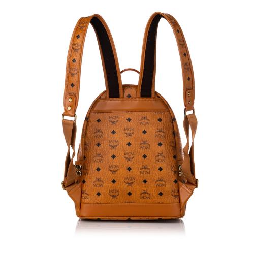 MCM Visetos Stark Leather Backpack