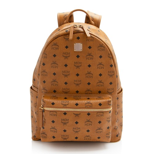 MCM Visetos Stark Medium Backpack