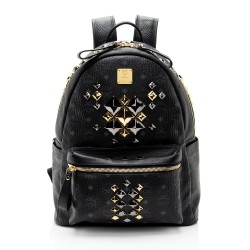 MCM Visetos Studded Backpack