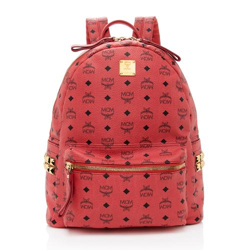 MCM Visetos Side Studs Stark Medium Backpack - FINAL SALE