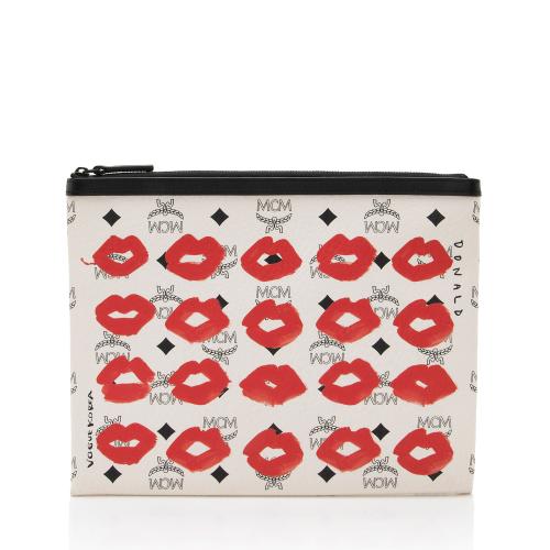 MCM x Vogue Visteos Korea Zip Pouch