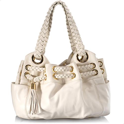 MICHAEL Michael Kors Braided Astor Grommet Large Satchel 