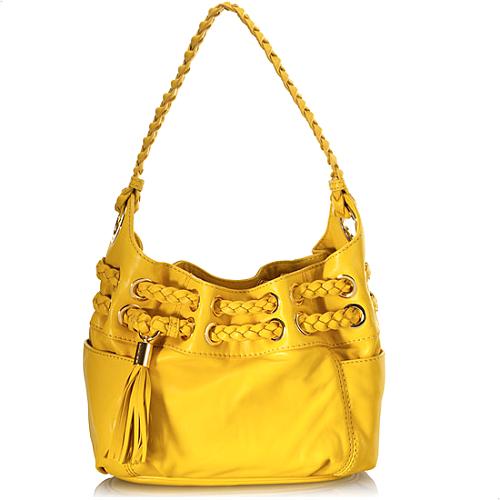 MICHAEL Michael Kors Braided Astor Grommet Medium Shoulder Handbag