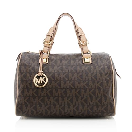 MICHAEL Michael Kors Grayson Large Logo Satchel 