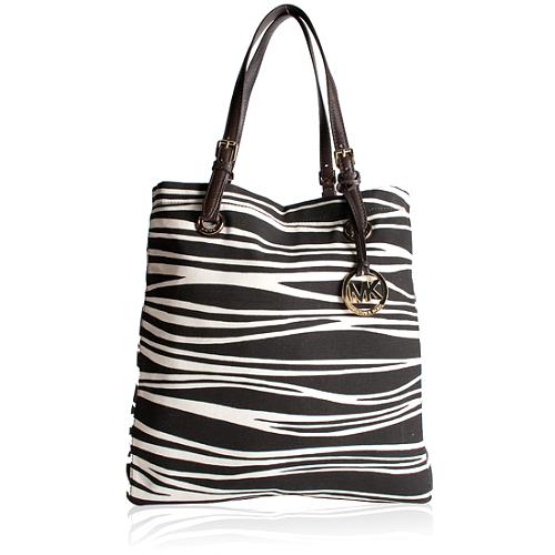 Purchases Michael kors zebra print tote bag