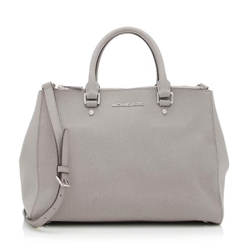 MICHAEL Michael Kors Saffiano Sutton Medium Satchel