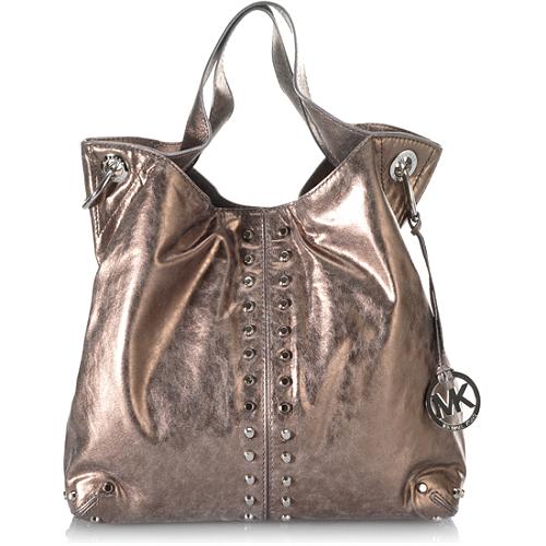 MICHAEL Michael Kors Uptown Astor Tortuga Large Shoulder Tote 