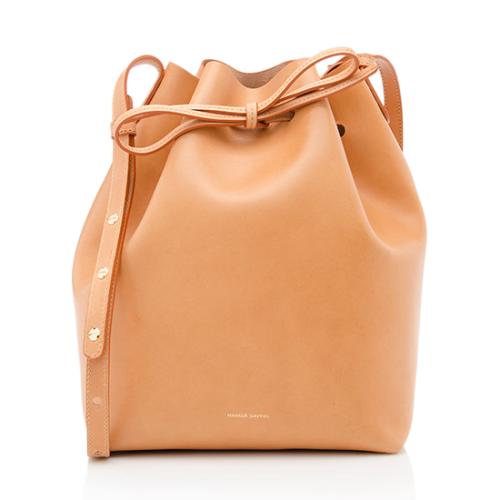 Mansur Gavriel Leather Bucket Bag