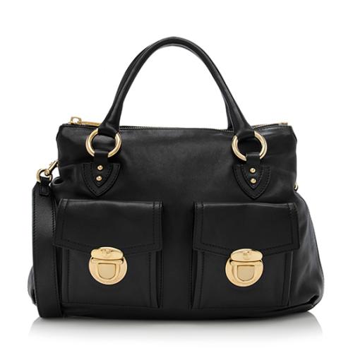 Marc Jacobs Leather Carla Satchel