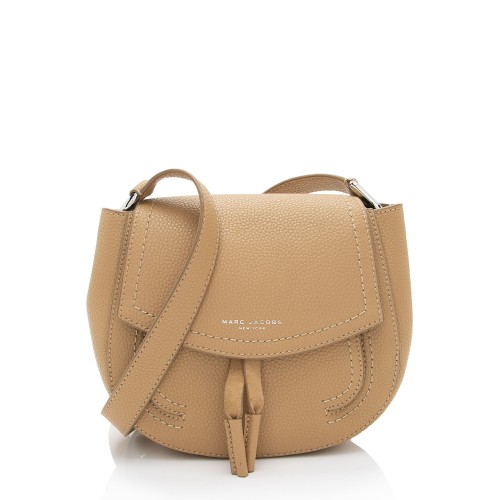 Marc Jacobs Leather Maverick Tassel Saddle Shoulder Bag