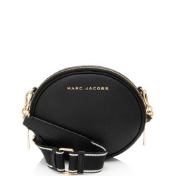 Marc Jacobs Leather Rewind Round Crossbody