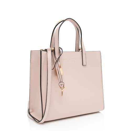 Marc Jacobs Leather The Grind Mini Tote