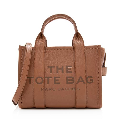 Marc Jacobs Leather The Tote Mini Bag