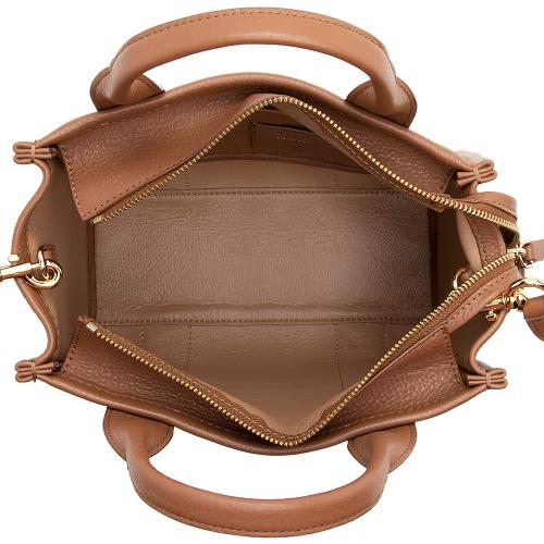 Marc Jacobs Leather The Tote Mini Bag