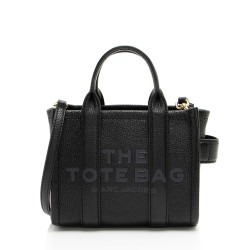 Marc Jacobs Leather The Tote Mini Bag