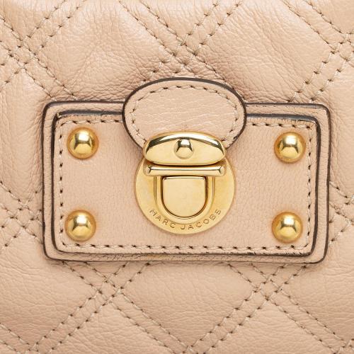 Marc Jacobs Quilted Lambskin Karlie Large Dome Satchel