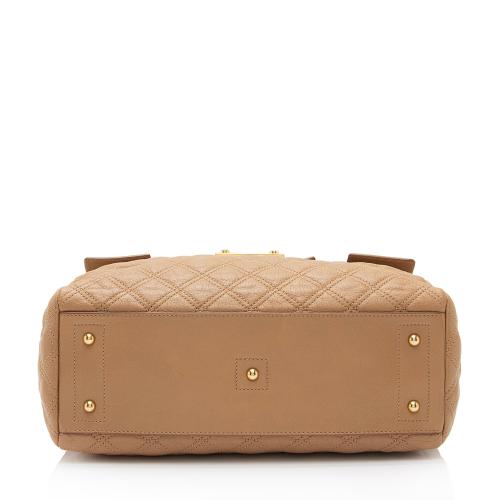 Marc Jacobs Quilted Leather Rudy Satchel