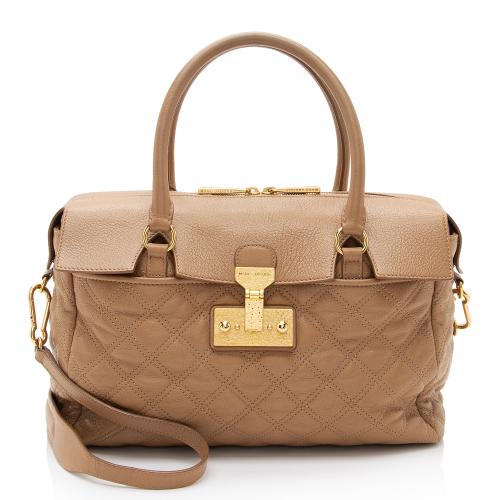 Marc Jacobs Quilted Leather Rudy Satchel