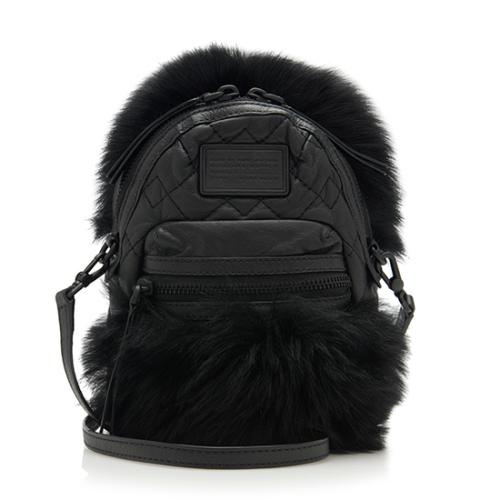 Marc by Marc Jacobs Fur Domo Biker Crossbody - FINAL SALE