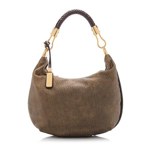 Michael Kors Leather Skorpios Hobo