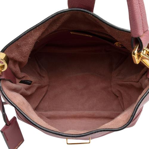 Miu Miu Goatskin Madras Hobo