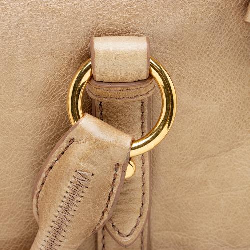 Miu Miu Vitello Lux Large Bow Satchel - FINAL SALE