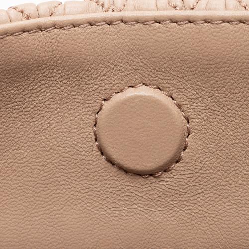 Miu Miu Matelasse Nappa Leather Crystal Tote