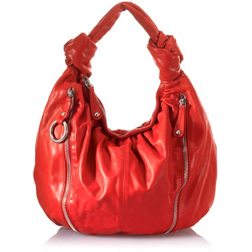 Moschino Calf Leather Shoulder Handbag