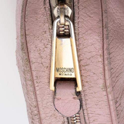 Moschino Leather Logo Shoulder Bag - FINAL SALE