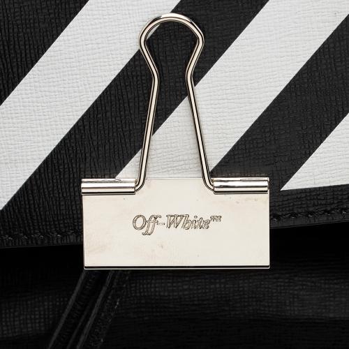 Off-White Diagonal Stripe Backpack