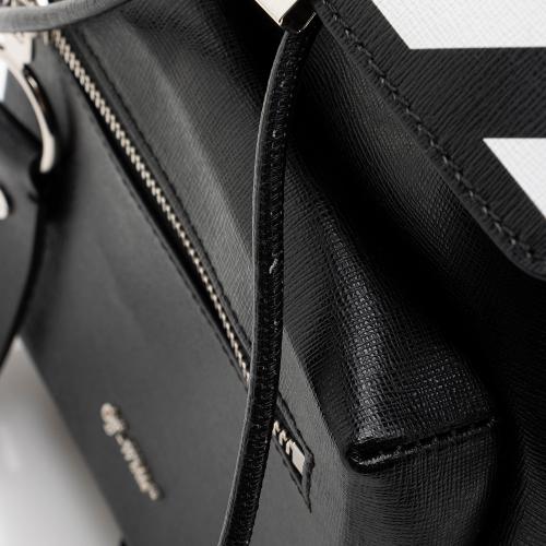 Off-White Diagonal Stripe Backpack