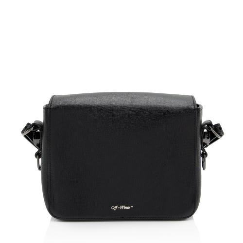 Off-White Leather Diag Mini Crossbody