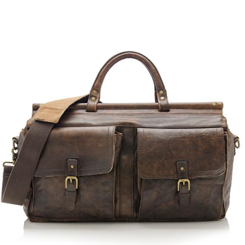 Patricia Nash Distressed Leather Weekender