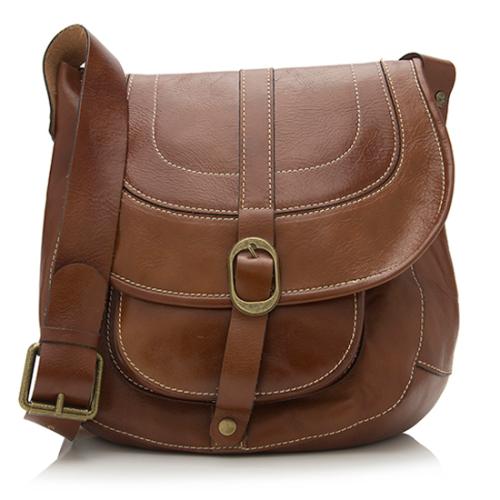 Patricia Nash Leather Barcelona Saddle Bag - FINAL SALE