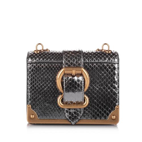 Prada Cahier Leather Crossbody Bag