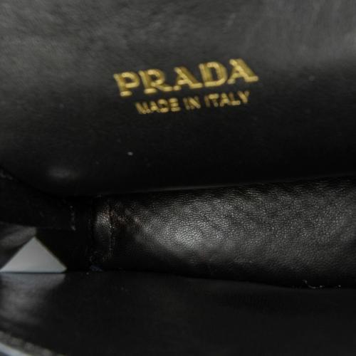 Prada Cahier Leather Crossbody Bag