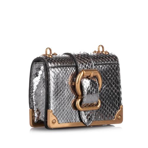 Prada Cahier Leather Crossbody Bag