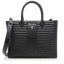 Prada Calfskin Diagramme Tote