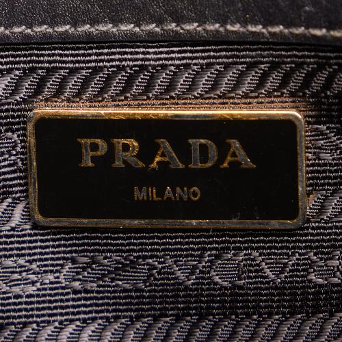 Prada Canapa Canvas Tote Bag