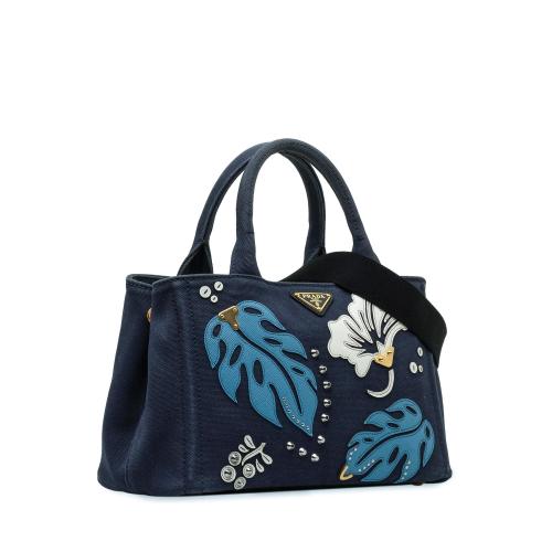 Prada Canapa Hawaii Satchel