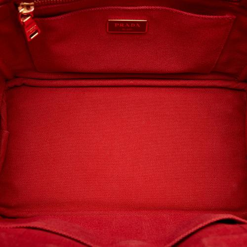 Prada Canapa Logo Canvas Handbag