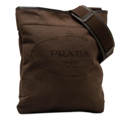 Prada Canapa Logo Crossbody