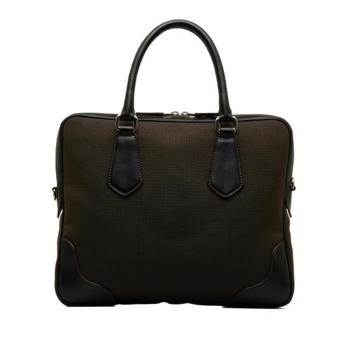 Prada Canapa Logo Satchel