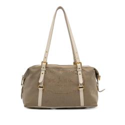 Prada Canapa Logo Shoulder Bag