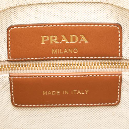 Prada Canapa Logo Tote Bag