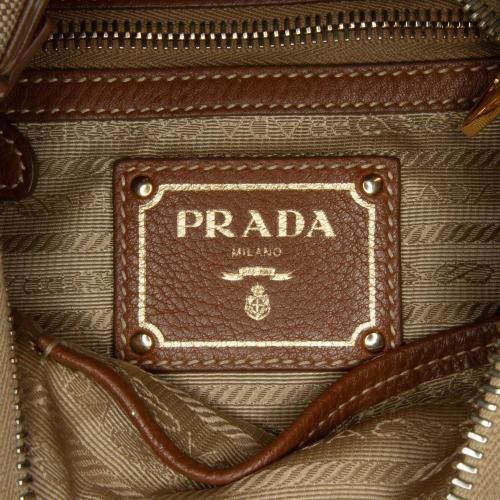 Prada Canapa Shoulder Bag