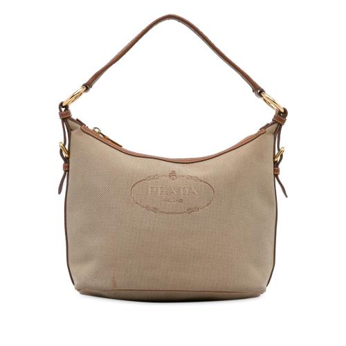 Prada Canapa Shoulder Bag