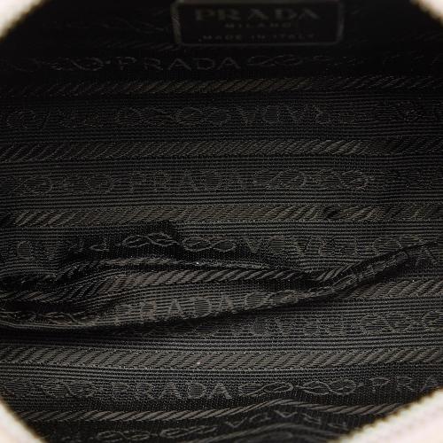 Prada Canvas Barrel Satchel