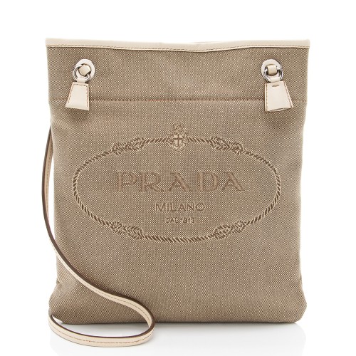 Prada Canapa Logo Messenger